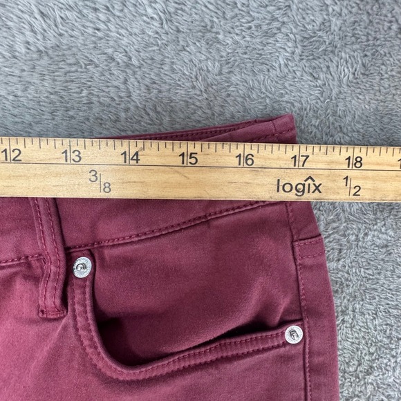 Tommy Bahama Boracay Beach High Rise Ankle Meritage Wine Pants Womens 14 - Picture 6 of 12